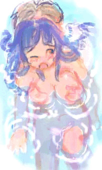 背後から乳揉み画90