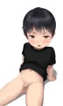 目つきの悪いショタ