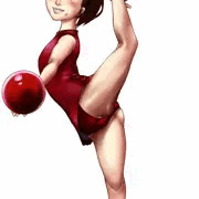 百田○菜子の新体操