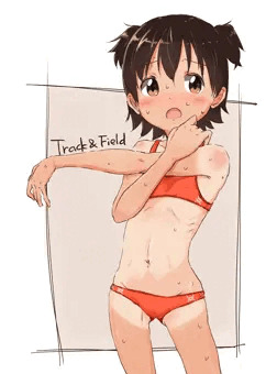 陸上部に入った赤城みりあ
