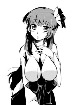 モノクロイラスト