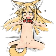 キツネっこの挑発！