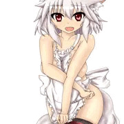 過去絵　裸エプロン椛