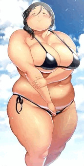 島田さん水着イラスト