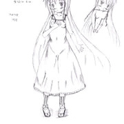 女の子の立ち絵