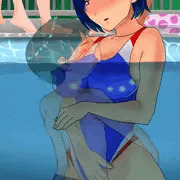 競泳水着お姉ちゃん