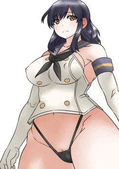 島風服山城