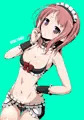 メイド水着☆久さんの麻雀教室