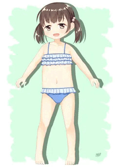 女の子立ち絵練習みたいな。