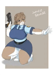 メスケモ婦警
