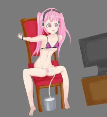 ビッチ教育を受ける少女3 映像鑑賞