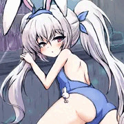接待するラフィー2