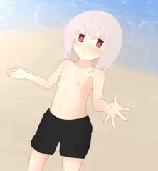 うちの子男水着チャレンジ