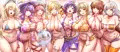 ぽっちゃり水着ハーレム