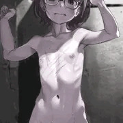ロリメガネ鞭痕