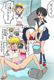ラッキースケベ（スケボー）イラスト（漫画）