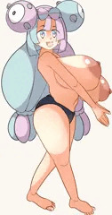 【ポケットモンスター スカーレット・バイオレット】ナンジャモ【超乳】