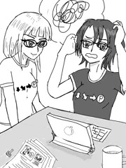 趣味の小説の挿絵です（２）