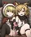 2人に手コキしてもらうシチュ