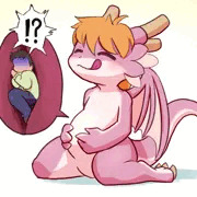 満腹ロリドラちゃん