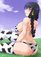 牛柄ビキニ