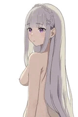 エミリアたん　脱がしてみました