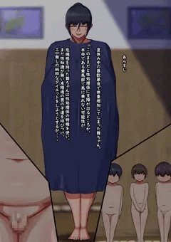 女性上位な性処理係番外編　相撲を取ろう編　水着ver