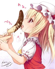 金曜日の微エロ　３３週目　フランちゃんにチョコバナナをあげてみよう。　その２