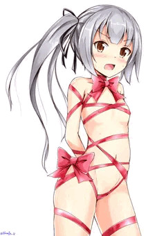 裸リボン霞ちゃん