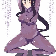 服に密封されて色々出す那智