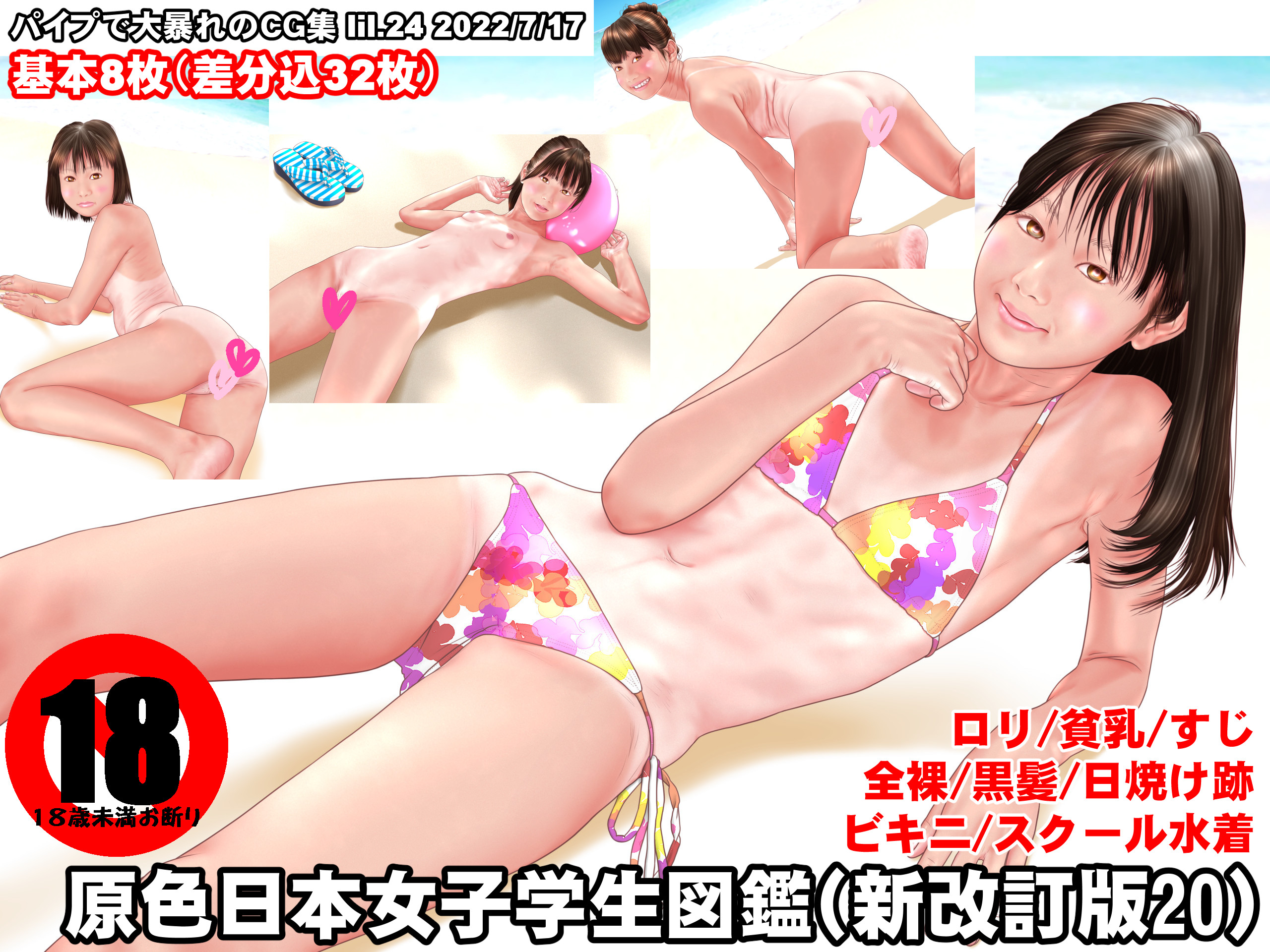 原色日本女子学生図鑑（新改訂版２０）