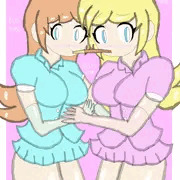 POCKY’S DAY 2024 ナース姉妹のポッキーゲーム🩷🩵