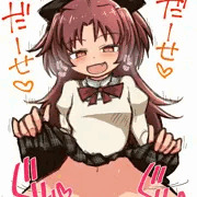 杏子ちゃんの制服たくし上げ搾精騎乗位…