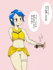 オカズ提供しながら手コキ