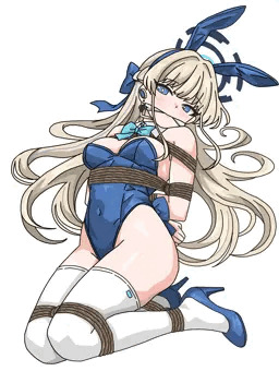 バニートキ　緊縛
