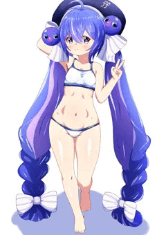 ウナちゃん水着