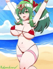 水着巫女
