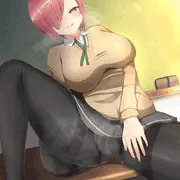 蒸れ蒸れパンスト　ぶっかけ