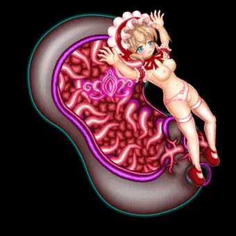 人工繁殖装置に取り込まれた少女2