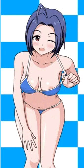 チラ見せあずささん