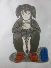 スカートの中のブルマ+盛大なはみパン普及計画絵