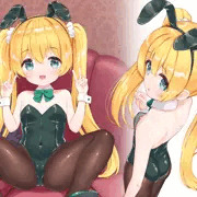 バニーと逆バニー