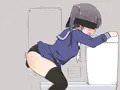 おとなしそうな子が 公衆トイレで えっちなことされちゃう②