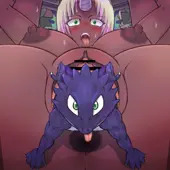 ドラゴン褐色娘★マンコ風呂