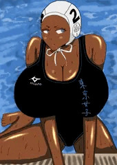 昔のテレビで見た海外の水着爆乳ポロリ