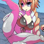 リクボ】FGOのジャンヌ・ダルク　小便少女像化（石化）