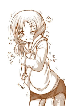 服にもぐりこむやつ