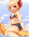 ルーミアちゃんと海水浴