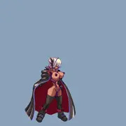 吸血鬼八つ橋（vampy）：弱攻撃＋くぱぁ