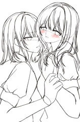 お仕置きされちゃう百合カプ